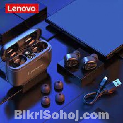 Lenovo HT18 Bluetooth 5.0 Wireless Earbuds-Black